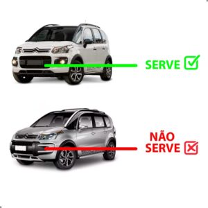 Tampa Reboque Para C3 Aircross 2011 A 2015 Dianteiro Lado Direito