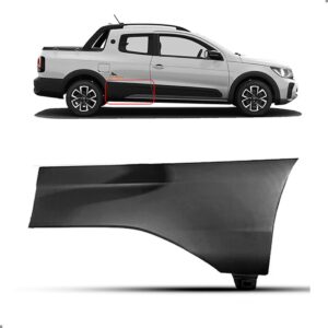 Friso Lateral Traseiro Para Saveiro Extreme 2023 A 2026 Esquerdo/motorista