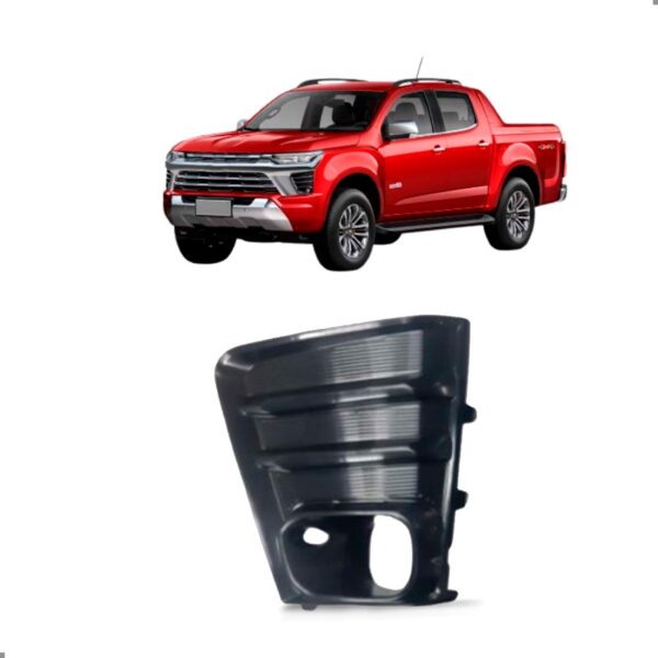 Grade Lateral Parachoque Dianteiro Para S10 2025 2026 Para Pintar Esquerdo