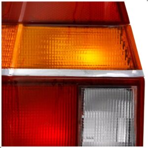 Sinaleira Traseira Quantum 85/91 Tricolor Com Friso Cromado Lado Esquerdo