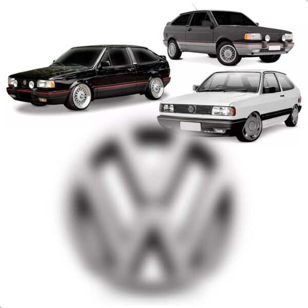 Emblema Grade Gol Gts 1991 1992 1993 1994 Todos Cromado