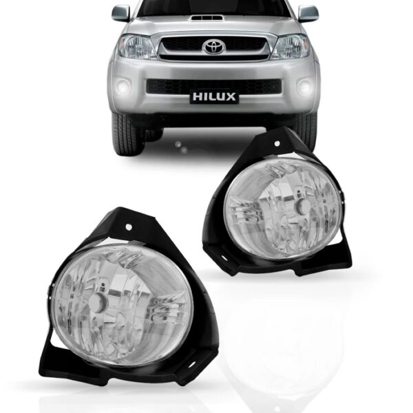 Farol Milha Auxiliar Hilux Srv 2009 2010 2011 Lado Esquerdo