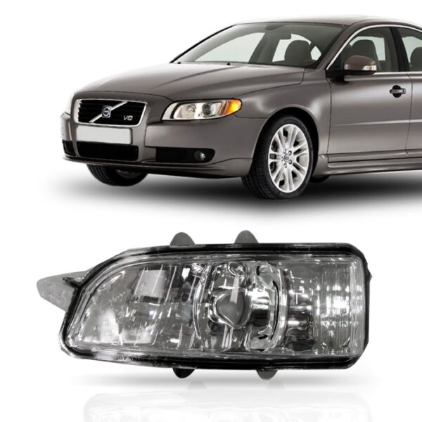 Seta Retrovisor Para Volvo C30 S40 C70 S80 07 08 09 10 A 13 Lado Esquerdo