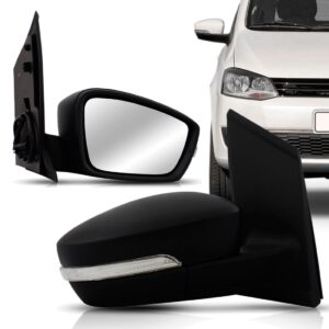 Retrovisor Eletrico Fox 2010 2011 2012 2013 2014 Com Pisca Lado Direito