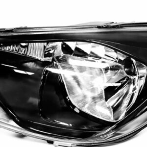 Farol Ford Ka 2015 2016 2017 2018 Mascara Negra 1ª Linha Esquerdo/motorista