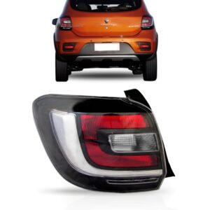 Lanterna Traseira Sandero Stepway Fumê 2015 2016 2017 2018 Lado Esquerdo