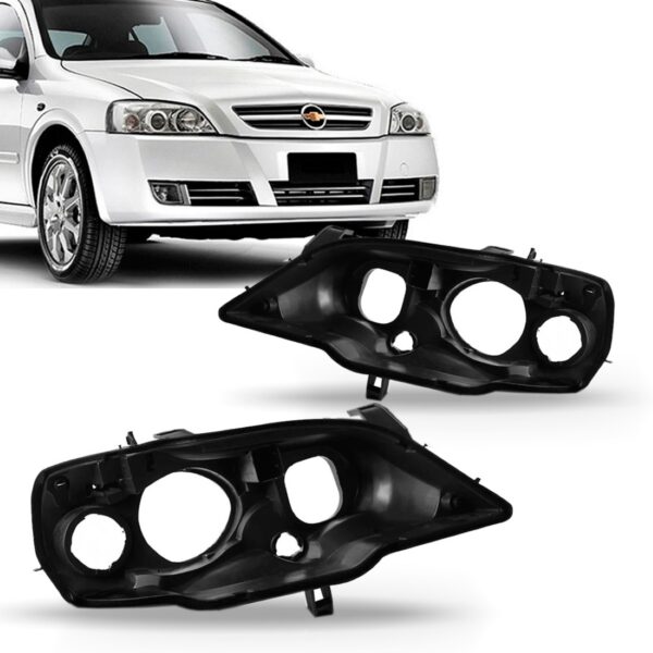 Carcaça Farol Astra 03 A 06 07 08 09 10 11 12 Foco Duplo Lado Direito