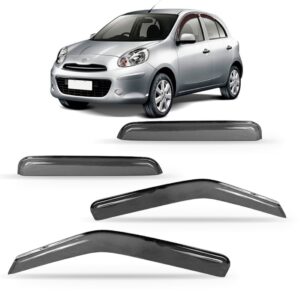 Jogo Calha Chuva March 2011 À 2018 4 Portas. Fumê