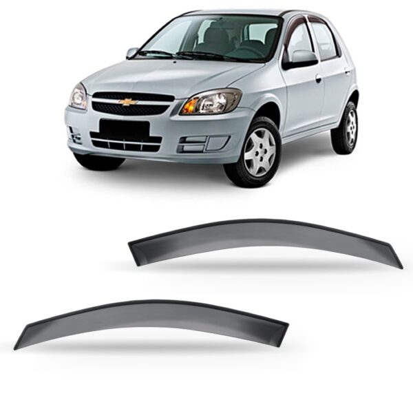 Calha Defletor De Chuva Celta 2000 2001 2002 2003 A 2017 2p Fumê