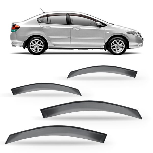 Calha De Chuva Honda City 2009 2010 2011 2012 2013 2014 Fumê Fumê