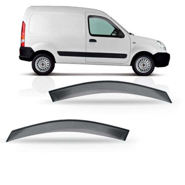 Calha Chuva Kangoo Partner Berlingo 2000 A 2018 2p Acrílico Fumê