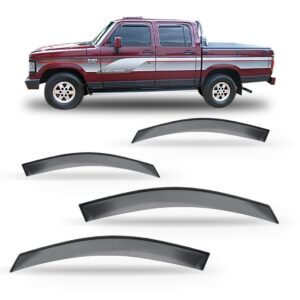 Calha Chuva D-20 1986 1987 1988 À 1996 Cabine Dupla 4 Portas Fumê