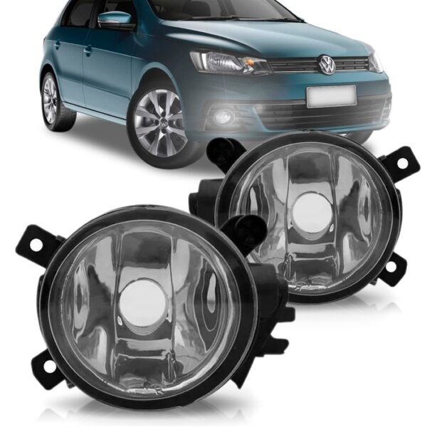 Farol De Milha Auxiliar Fox 2015 2016 2017 2018 1ª Linha Cristal Lado Direito