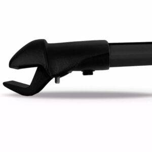 Rack Teto Travessa Slim Up Cross Todos Anos Aluminio Preto Preto