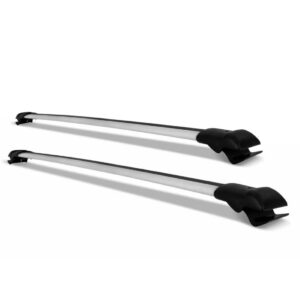 Rack De Teto Travessa Gm Captiva 2008 A 2017 Slim Prata 45kg Prateado