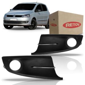 Tela Frontal Milha Fox Spacefox 10 11 12 2013 Friso Cromado Lado Esquerdo