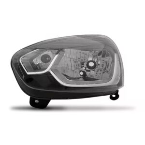 Farol Clio 2013 A 2017 Mascara Negra 1ª Linha - Esquerdo/motorista