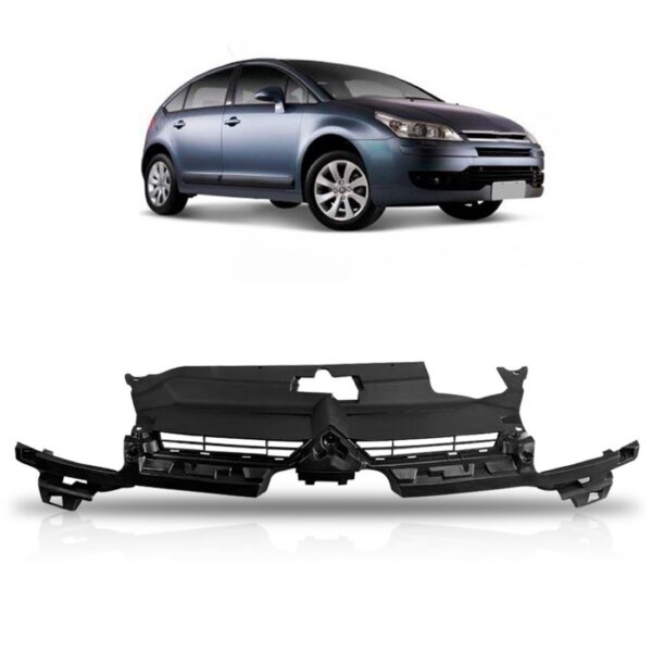 Grade Central C4 Pallas/ Hacth 2006 2007 A 2012 1a Linha Preto