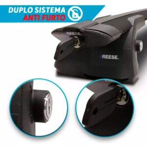 Rack Travessa Jetta 2015/2016 Preto Premium Antifurt Oferta Preto