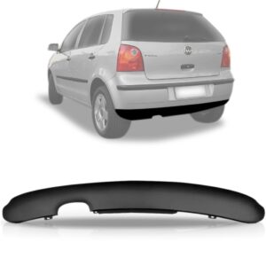 Spoiler Do Parachoque Traseiro Polo 2003 2004 2005 2006. Preto