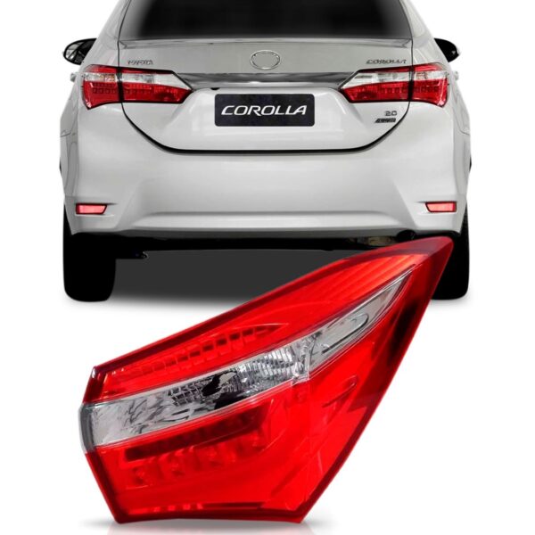 Lanterna Traseira Corolla Led 2015 2016 Canto Lado Direito