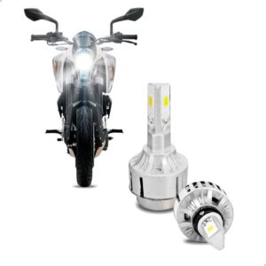 Lâmpada Super Led 3d H4 / H7 6000k Para Moto Cityclass 200i. H4/h7 Branco Branco