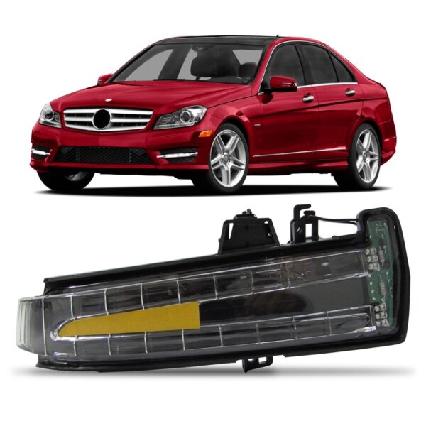 Pisca Retrovisor Para Mercedes Classe C 2011 2012 2013 Lado Direito