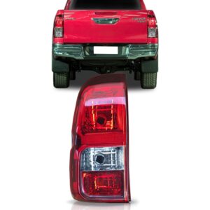 Lanterna Traseira Toyota Hillux 2016 2017 2018 Retroneblina Esquerdo Bicolor