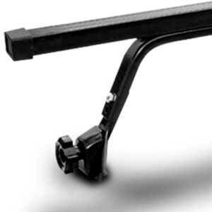 Rack Teto Carros Antigos Aplicação Universal Em Canaleta Preto