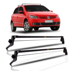 Rack De Teto Bagageiro Para Voyage G5 G6 08 A 2015 4portas   Preto