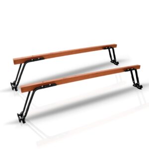 Rack De Teto Bagageiro Em Madeira Volkswagen Kombi 2008 Preto