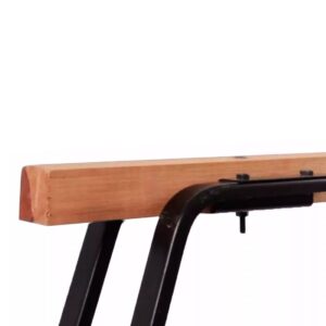 Rack De Teto Bagageiro Em Madeira Volkswagen Kombi 2008 Preto