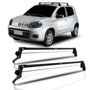 Rack De Teto Uno 11 A 2018 Bagageiro Ferro Vivace 04 Porta. Preto