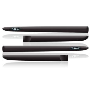 Jogo Friso Lateral Para Clio 2000 A 2011 2p Com Plaqueta 1.6