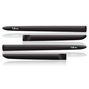 Jogo Friso Lateral Para Clio 2000 A 2011 4p C/ Plaqueta 1.6.