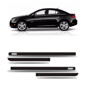 Jogo Friso Borrachão Para Cruze 2012 13 14 15 16  2017 4p