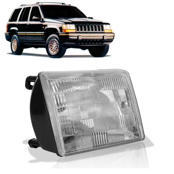 Farol Grand Cherokee Limited Laredo 93 94 95 96 97 1ª Linha Direito/passageiro