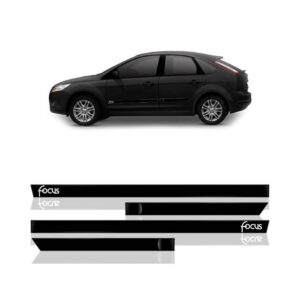 Jogo Friso Lateral Para Focus 4 Portas 4 Peças