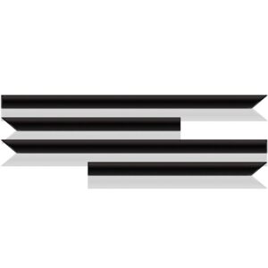 Borrachão Lateral Para Ford Focus 2010 A 2017 4p Kit 4 Peças