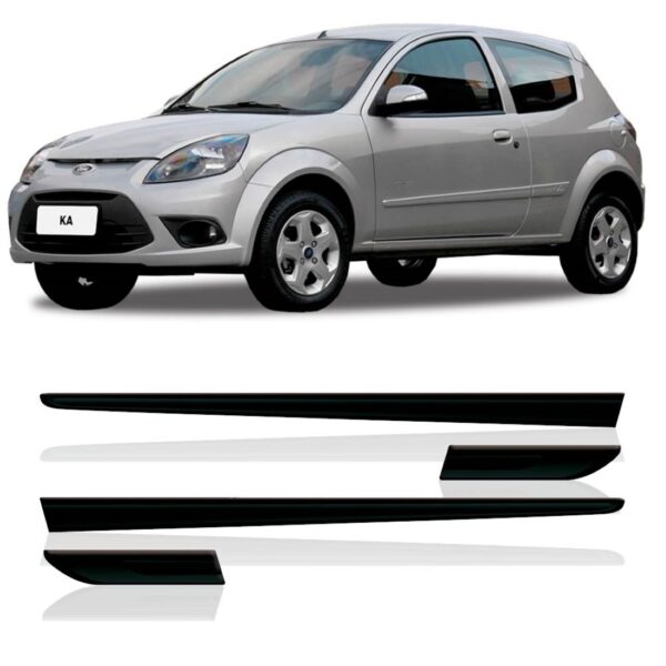 Kit Friso Lateral Mod Largo Ford Ka 2009 2010 2011 2012 2013