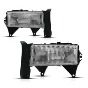 Farol Para Dodge Dakota 1997 1998 1999 2000 01 2002 1ª Linha - Direito/passageiro