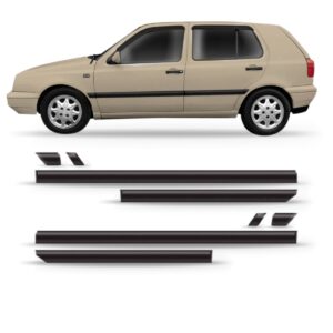 Friso Porta Lateral Golf 1995 A 98 4p 8 Pçs Modelo Original