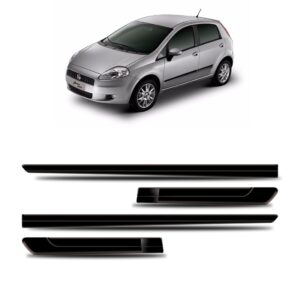 Jogo Friso Borrachão Para fiat Punto 2008 2009 A 2015 2016