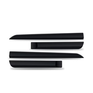 Friso Lateral S10 (cabine Dupla) - Kit 4 Peças Cor Preta