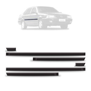 Borrachão De Porta Lateral Para Santana 98 A 2002 04 Portas