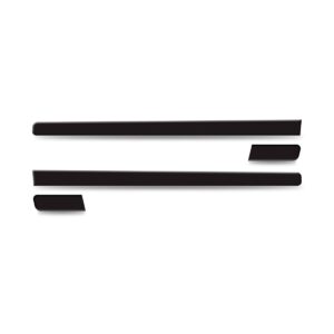 Friso Lateral  Porta Fiat Uno 2011 A 2018 2 Portas Preto