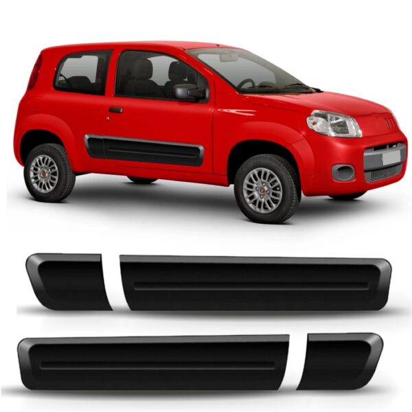 Borrachão De Porta Lateral Para Uno Way 2011/2017 02 Portas