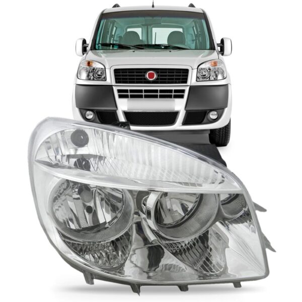 Farol Doblo Elx 2010 2011 2012 2013 2014 2015 1ª Linha - Direito/passageiro