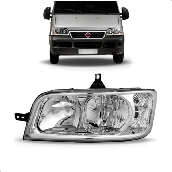 Farol Ducato 2005 2006 2007 2008 2009 10 2011 2012 1ª Linha - Esquerdo/motorista