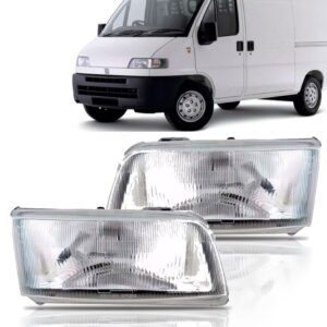 Farol Para Ducato 95 1996 97 98 99 2000 01 02 03 04 1ª Linha Esquerdo/motorista